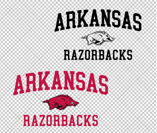 Arkansas Razorbacks Alternate 2009, Svg, Dxf, Eps, Png - SvgShopArt