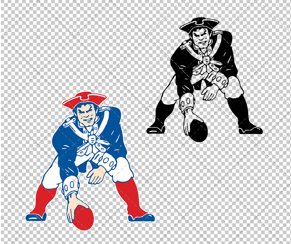 New England Patriots 1972, Svg, Dxf, Eps, Png - SvgShopArt