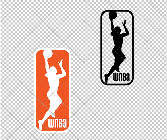 WNBA Logo 2013, Svg, Dxf, Eps, Png - SvgShopArt
