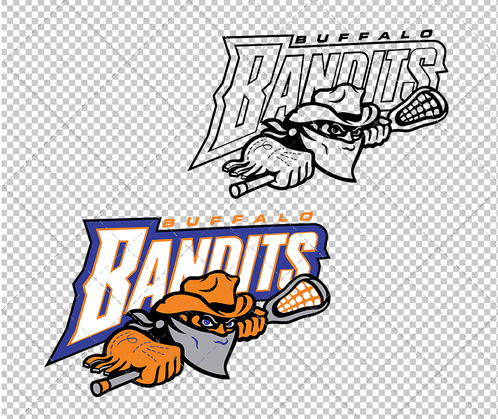 Buffalo Bandits 1997, Svg, Dxf, Eps, Png - SvgShopArt