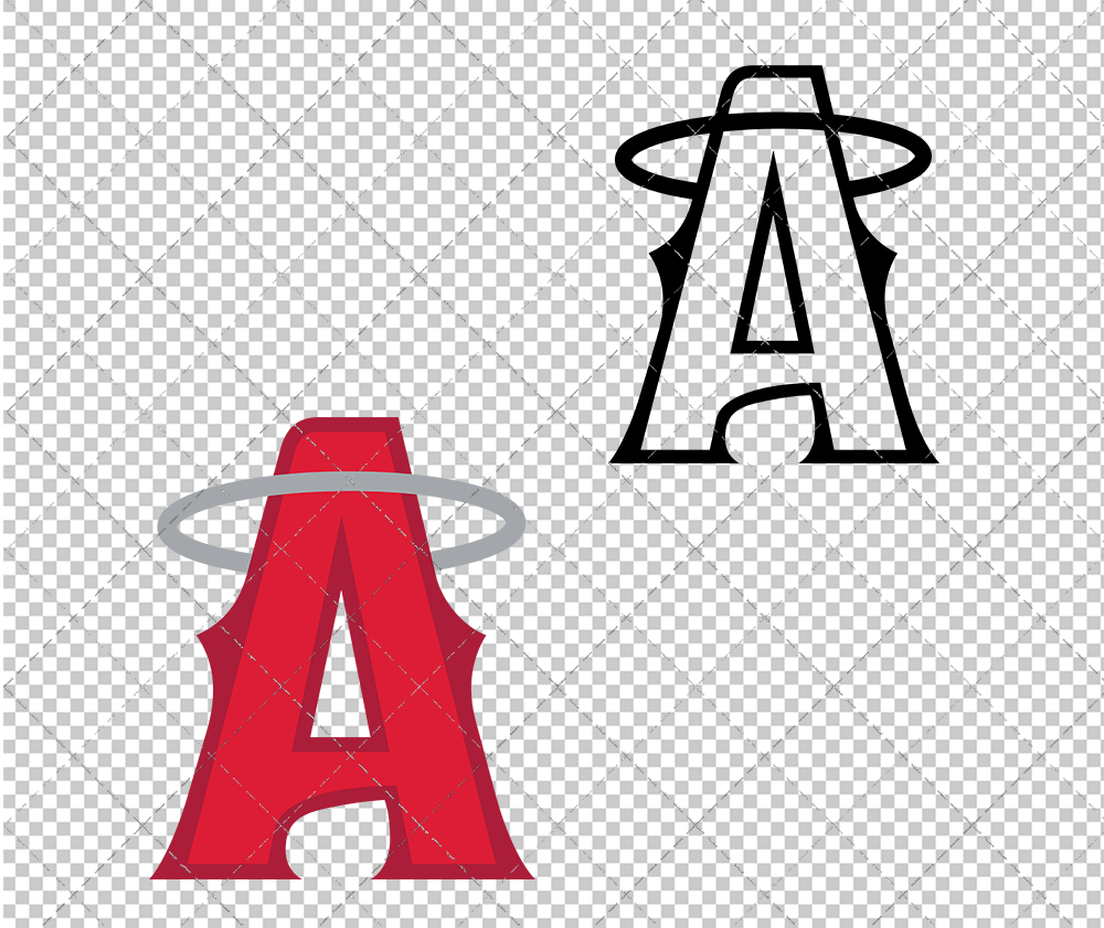 Los Angeles Angels City Connect 2022, Svg, Dxf, Eps, Png - SvgShopArt