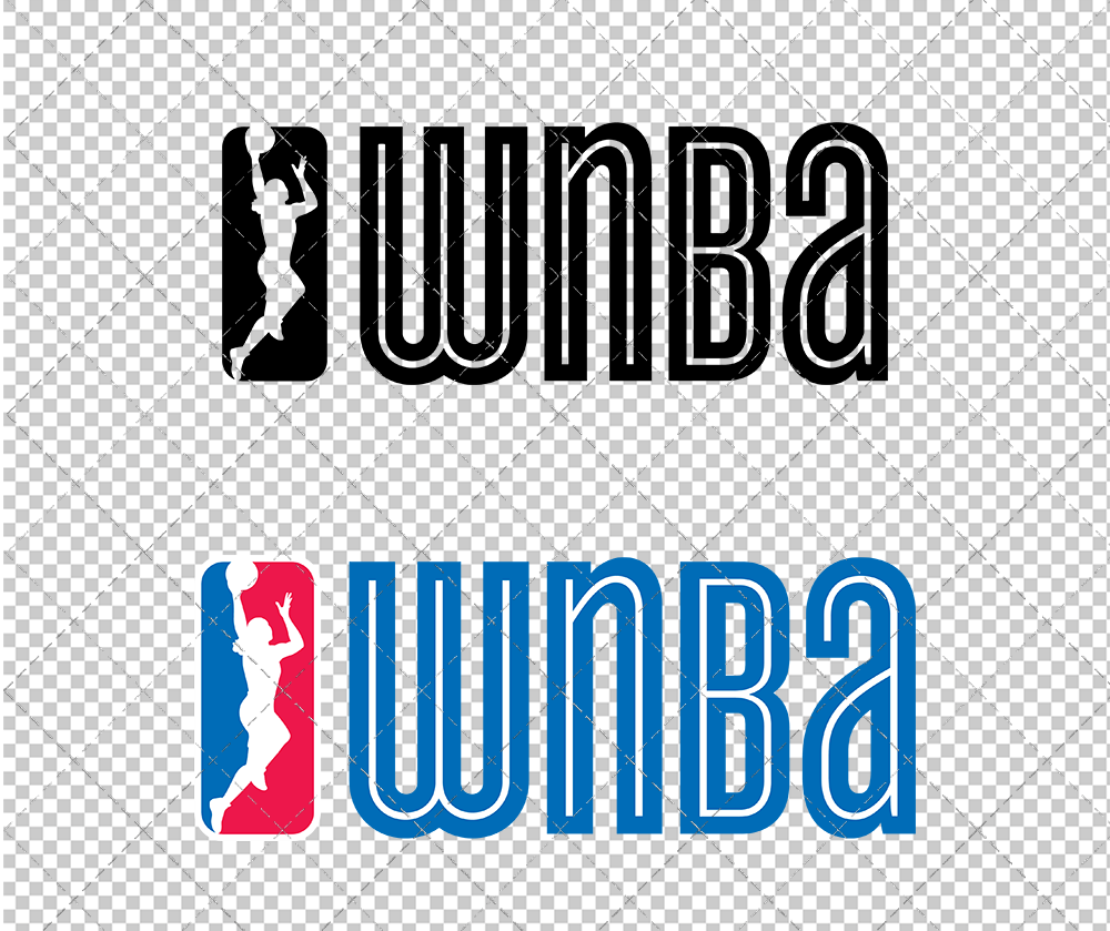 WNBA Logo Wordmark 2013 003, Svg, Dxf, Eps, Png - SvgShopArt