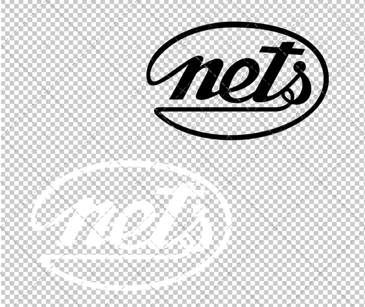 Brooklyn Nets Concept 1968, Svg, Dxf, Eps, Png - SvgShopArt