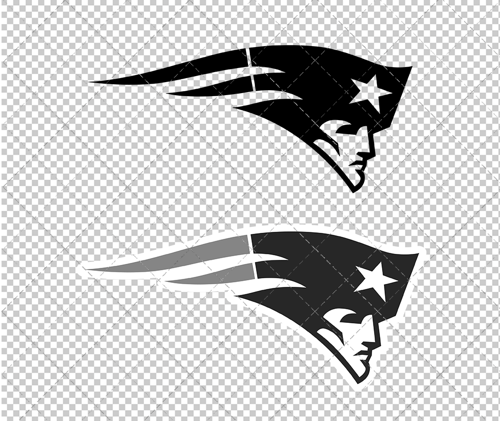 New England Patriots Concept 2000 005, Svg, Dxf, Eps, Png - SvgShopArt