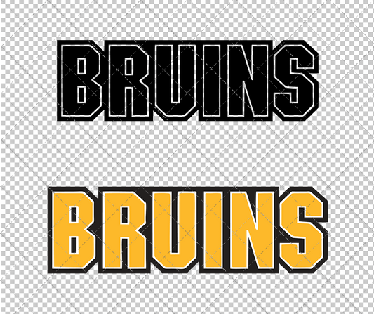 Boston Bruins Wordmark 1995 002, Svg, Dxf, Eps, Png - SvgShopArt