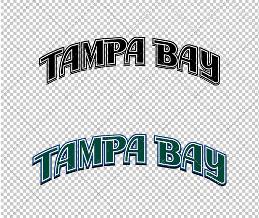 Tampa Bay Rays Jersey 2001 002, Svg, Dxf, Eps, Png - SvgShopArt