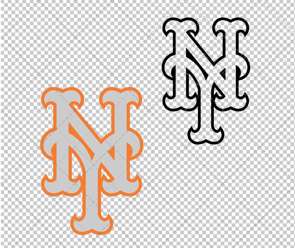 New York Mets Cap 2015, Svg, Dxf, Eps, Png - SvgShopArt