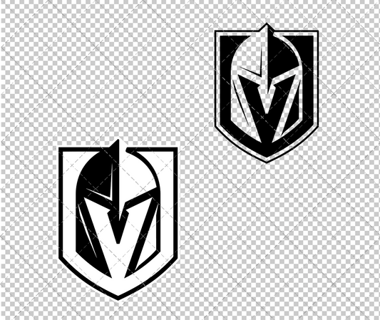 Vegas Golden Knights Concept 2017 009, Svg, Dxf, Eps, Png - SvgShopArt