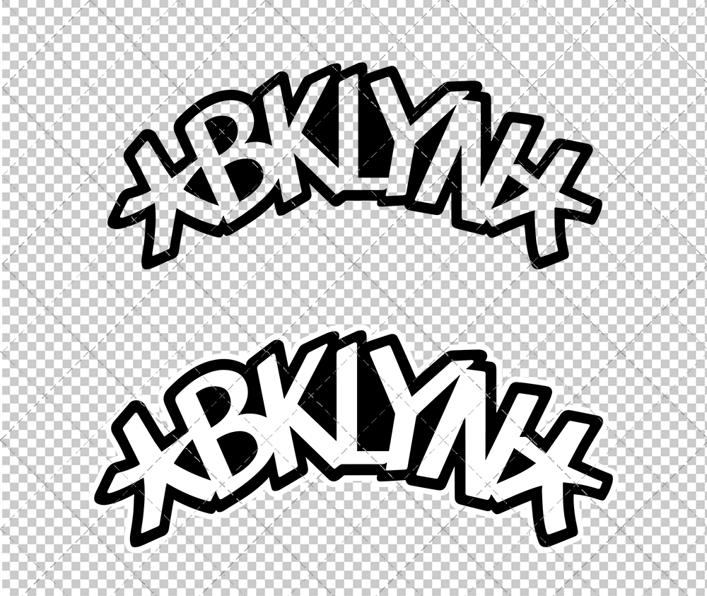 Brooklyn Nets Alternate 2018, Svg, Dxf, Eps, Png - SvgShopArt