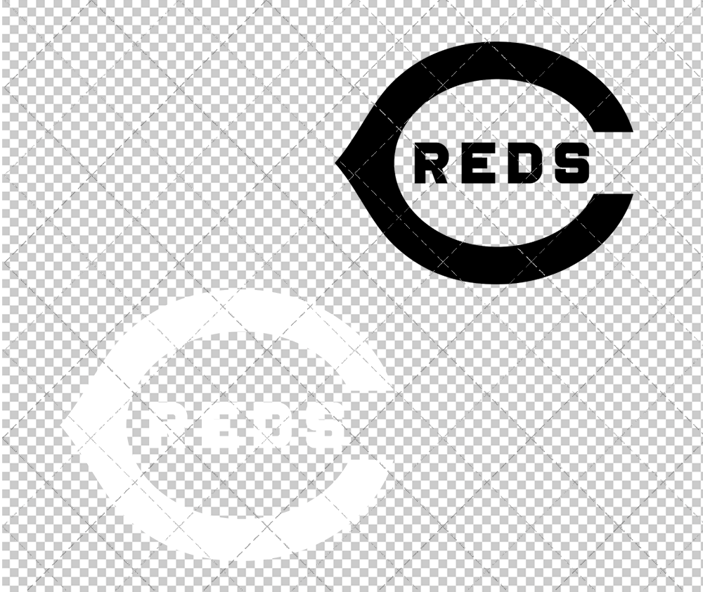 Cincinnati Reds Secondary 1914, Svg, Dxf, Eps, Png - SvgShopArt