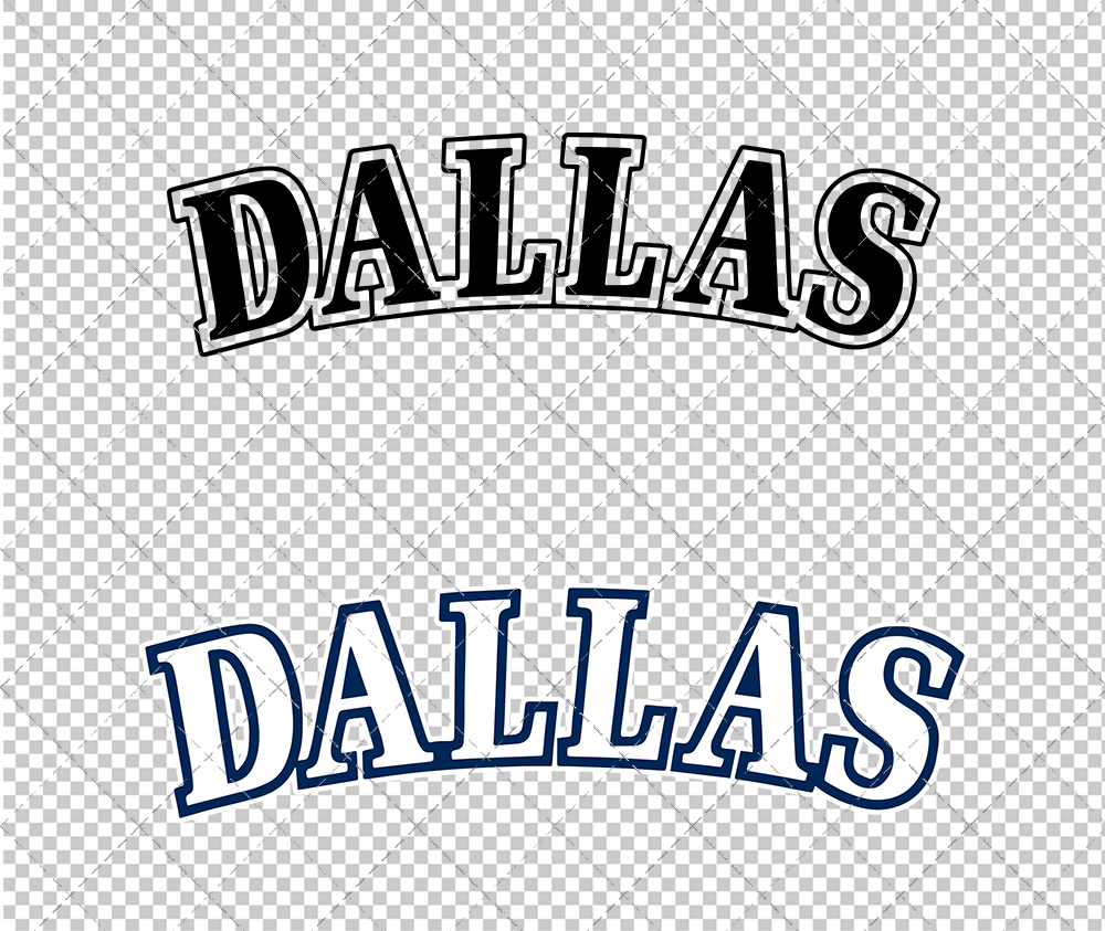 Dallas Mavericks Jersey 1993 002, Svg, Dxf, Eps, Png - SvgShopArt