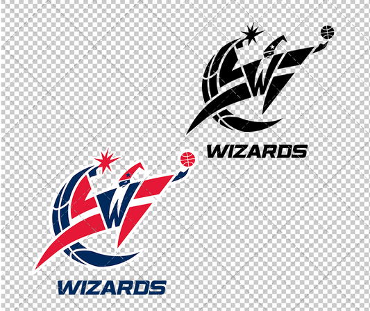 Washington Wizards 2011, Svg, Dxf, Eps, Png - SvgShopArt