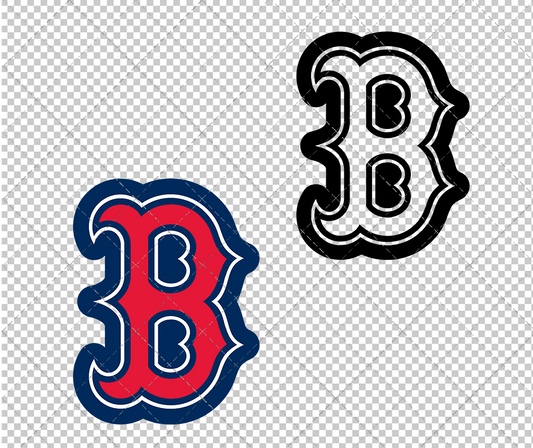 Boston Red Sox Concept 1997, Svg, Dxf, Eps, Png - SvgShopArt