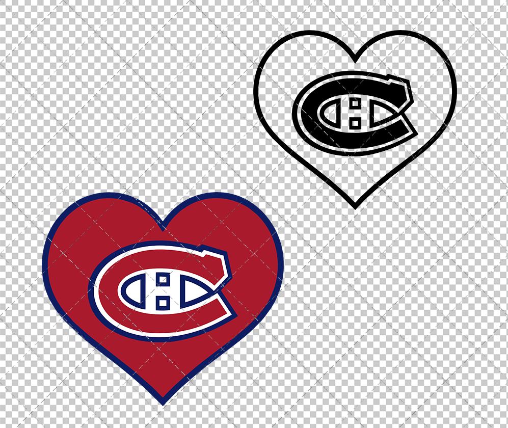 Montreal Canadiens Concept 1999, Svg, Dxf, Eps, Png - SvgShopArt