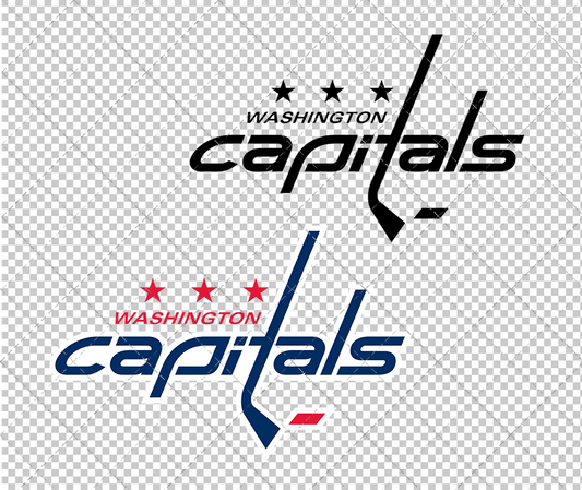 Washington Capitals 2007, Svg, Dxf, Eps, Png - SvgShopArt