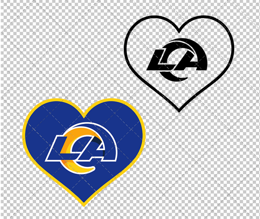 Los Angeles Rams Concept 2020, Svg, Dxf, Eps, Png - SvgShopArt