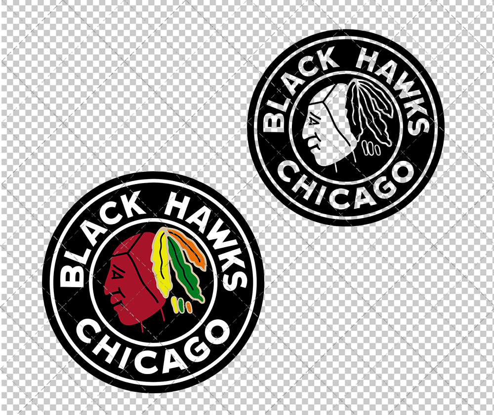 Chicago Blackhawks 1935, Svg, Dxf, Eps, Png - SvgShopArt