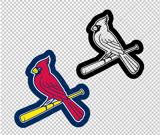 St. Louis Cardinals Concept 1999 002, Svg, Dxf, Eps, Png - SvgShopArt