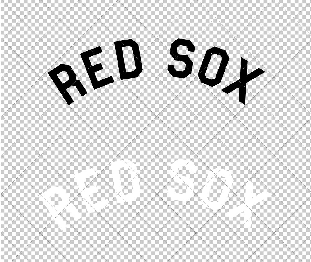 Boston Red Sox Secondary 1912, Svg, Dxf, Eps, Png - SvgShopArt