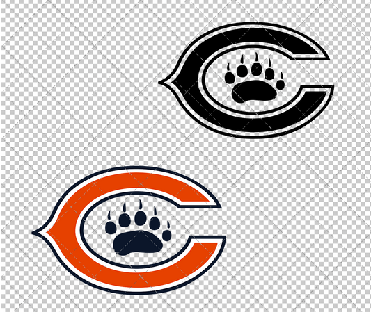 Chicago Bears Concept 2012 007, Svg, Dxf, Eps, Png - SvgShopArt