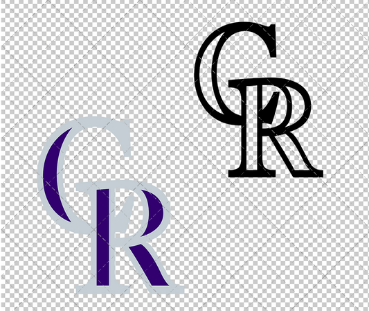 Colorado Rockies Cap 2017, Svg, Dxf, Eps, Png - SvgShopArt