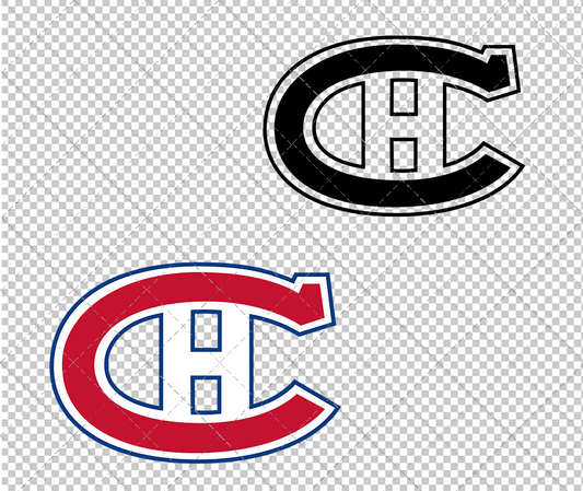 Montreal Canadiens 1925, Svg, Dxf, Eps, Png - SvgShopArt