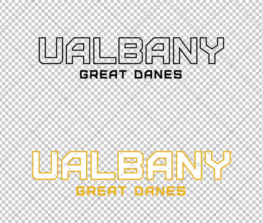 Albany Great Danes Wordmark 2020 002, Svg, Dxf, Eps, Png - SvgShopArt