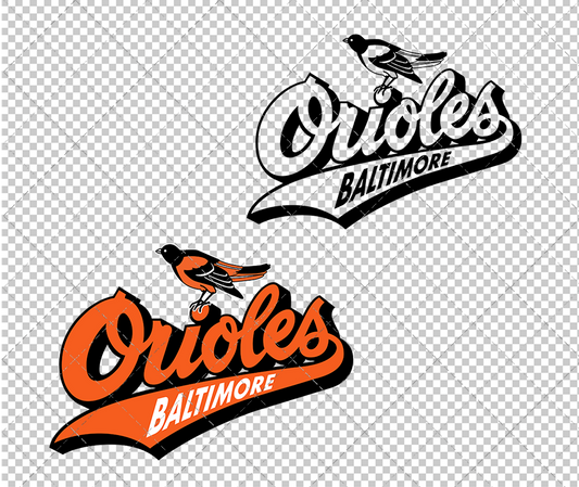 Baltimore Orioles 1992, Svg, Dxf, Eps, Png - SvgShopArt