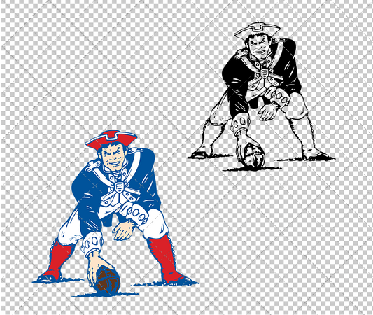 New England Patriots Alternate 1972, Svg, Dxf, Eps, Png - SvgShopArt