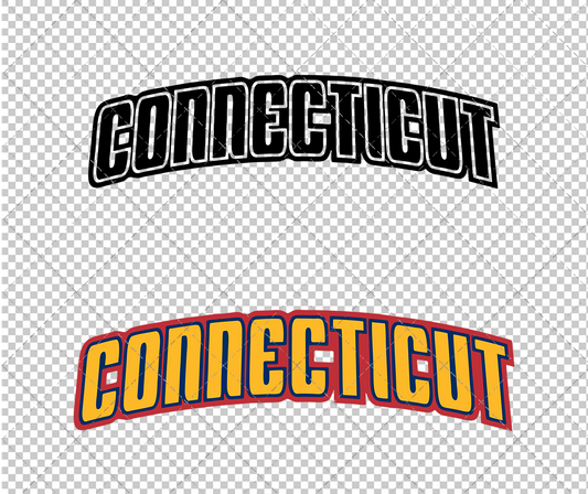 Connecticut Sun Jersey 2003 002, Svg, Dxf, Eps, Png - SvgShopArt