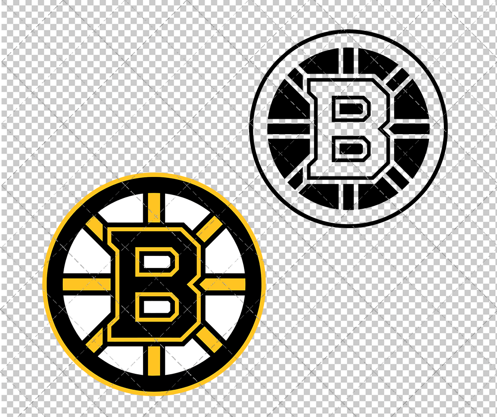 Boston Bruins 2007, Svg, Dxf, Eps, Png - SvgShopArt