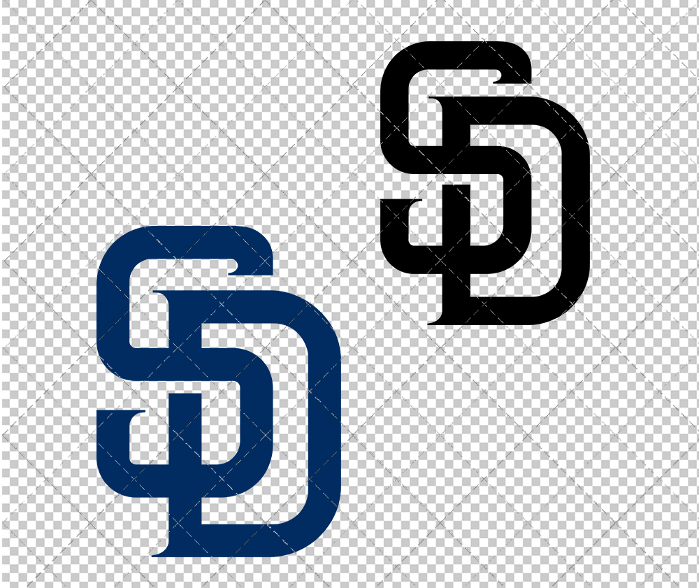 San Diego Padres 2015, Svg, Dxf, Eps, Png - SvgShopArt