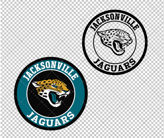 Jacksonville Jaguars Circle 2013, Svg, Dxf, Eps, Png - SvgShopArt