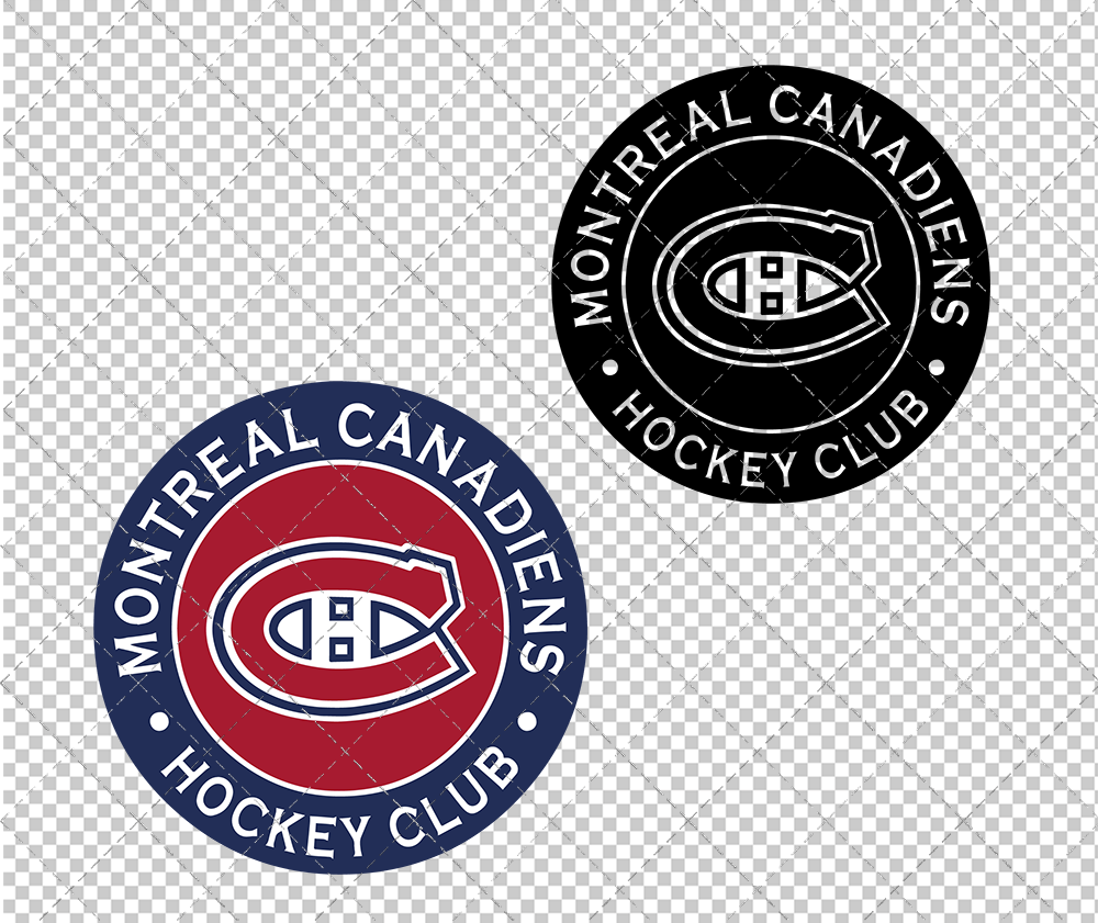 Montreal Canadiens Circle 1999, Svg, Dxf, Eps, Png - SvgShopArt