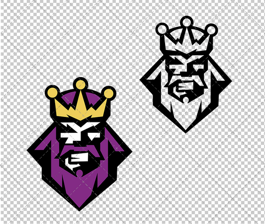 Los Angeles Kings Alternate 1996, Svg, Dxf, Eps, Png - SvgShopArt