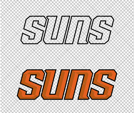 Phoenix Suns Jersey 2013, Svg, Dxf, Eps, Png - SvgShopArt