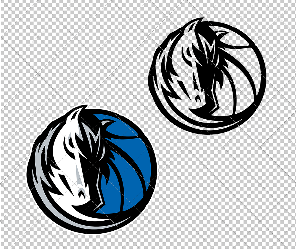 Dallas Mavericks Alternate 2017, Svg, Dxf, Eps, Png - SvgShopArt