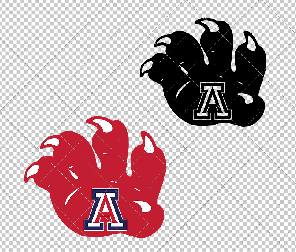 Arizona Wildcats Alternate 1989 004, Svg, Dxf, Eps, Png - SvgShopArt