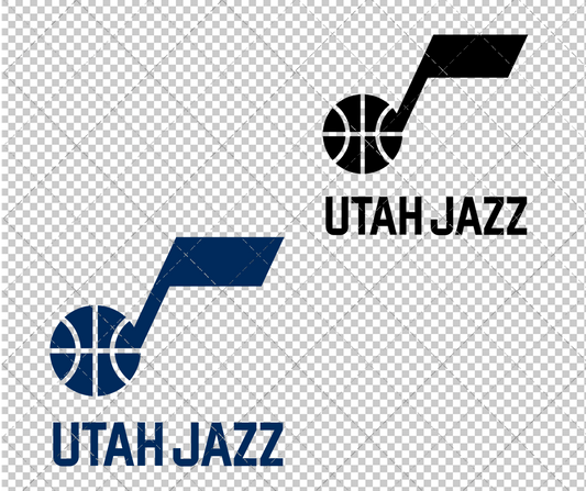 Utah Jazz 2022, Svg, Dxf, Eps, Png - SvgShopArt