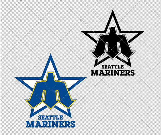 Seattle Mariners Alternate 1979, Svg, Dxf, Eps, Png - SvgShopArt