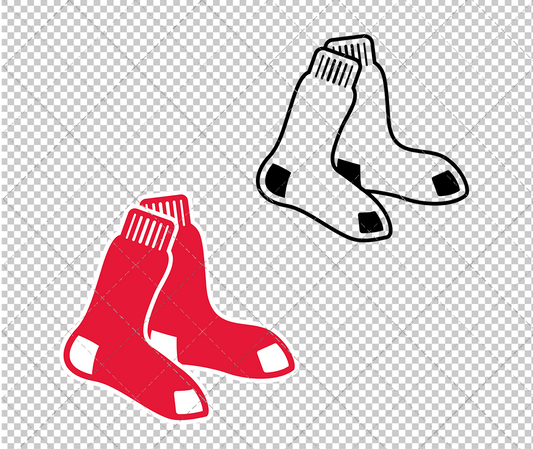 Boston Red Sox 2009, Svg, Dxf, Eps, Png - SvgShopArt