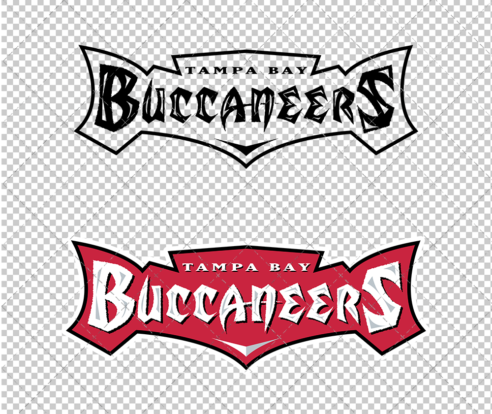 Tampa Bay Buccaneers Wordmark 1997 005, Svg, Dxf, Eps, Png - SvgShopArt