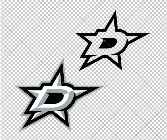 Dallas Stars Concept 2021 Svg, Dxf, Eps, Png - SvgShopArt