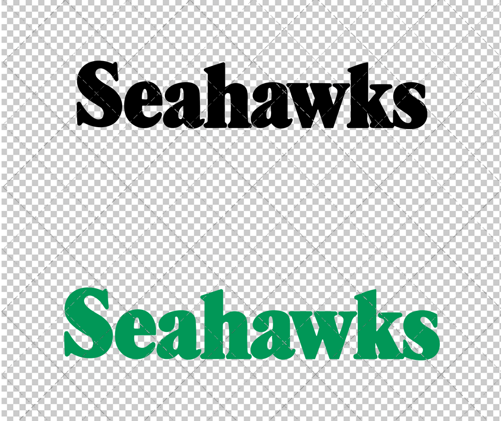 Seattle Seahawks Wordmark 1976 002, Svg, Dxf, Eps, Png - SvgShopArt