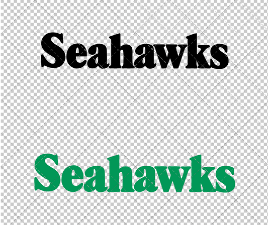 Seattle Seahawks Wordmark 1976 002, Svg, Dxf, Eps, Png - SvgShopArt