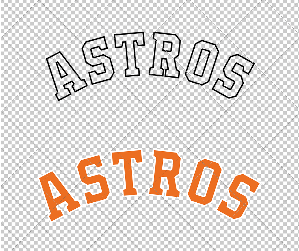 Houston Astros Jersey 2016, Svg, Dxf, Eps, Png - SvgShopArt