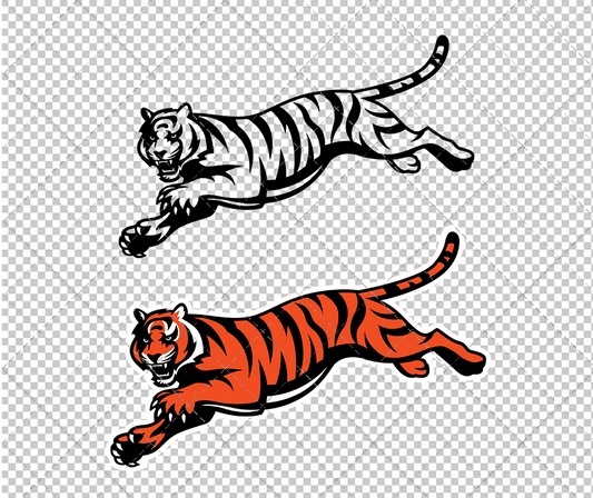 Cincinnati Bengals 1997, Svg, Dxf, Eps, Png - SvgShopArt