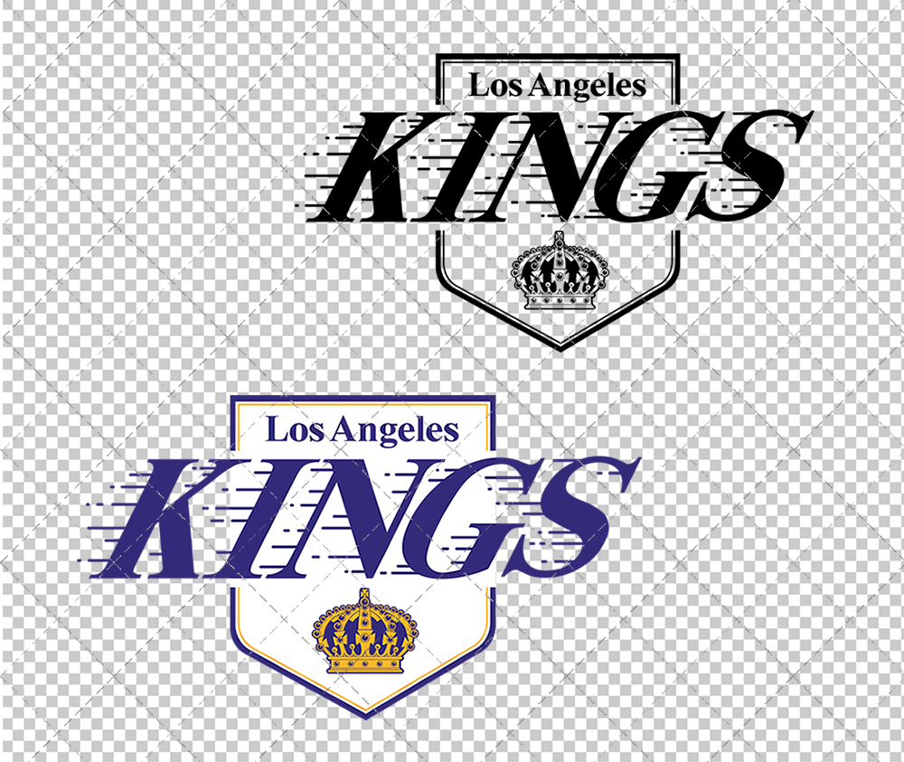 Los Angeles Kings 1975, Svg, Dxf, Eps, Png - SvgShopArt