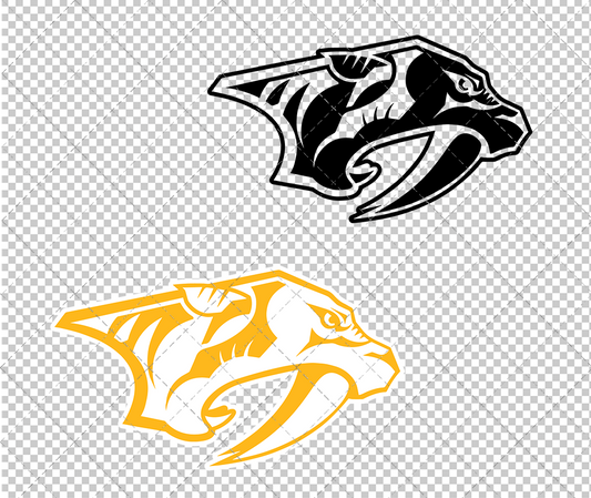 Nashville Predators Concept 2019 005, Svg, Dxf, Eps, Png - SvgShopArt