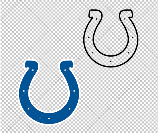 Indianapolis Colts 2004, Svg, Dxf, Eps, Png - SvgShopArt